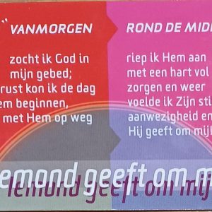 Minikaart Iemand geeft om mij