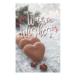 Minikaart Warm Wishes
