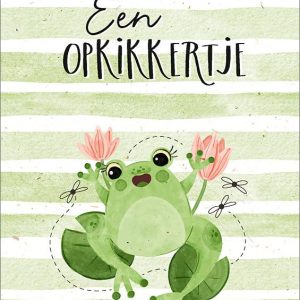Dubbele kaart Een opkikkertje
