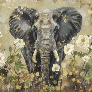 Dubbele kaart Olifant