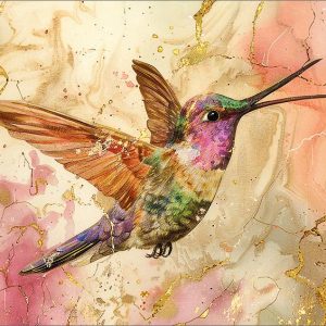 Dubbele kaart Kolibri