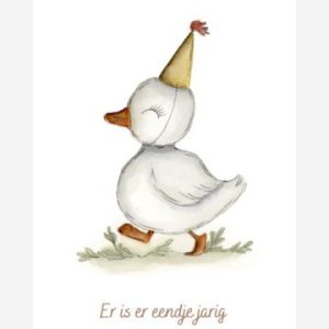 Ansichtkaart Eendje