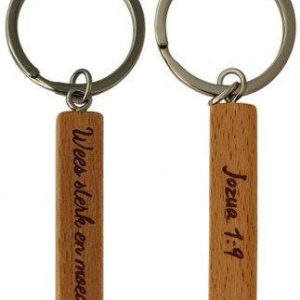 Sleutelhanger Wees sterk en moedig