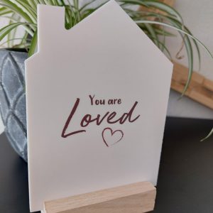 Huisje voor jou - You are loved (incl. standaard)