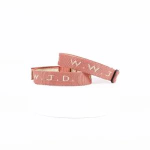 Armband w.w.j.d. terracotta