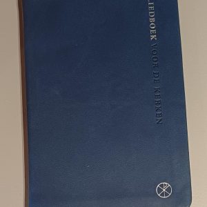 Liedboek blauw vivaldi zilversnee