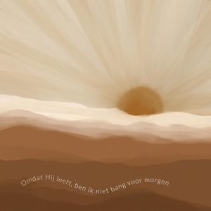 Minikaartje Omdat hij leeft