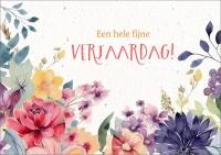 Dubbele kaart - Een hele fijne verjaardag