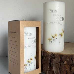 Stompkaars Want geen ding zal bij God onmogelijk zijn