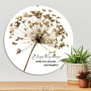 Muurcirkel Bless This House