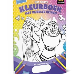 Kleurboek - Met Bijbelse Helden