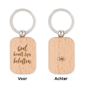 Sleutelhanger God houdt zijn beloften