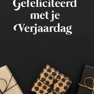 Minikaart Gefeliciteerd met je verjaardag