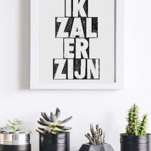 Minikaart Ik zal er zijn