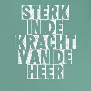 Minikaart Sterk in de kracht van de Heer