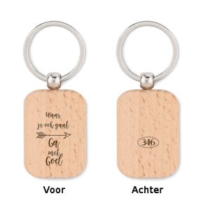 Sleutelhanger Ga met God