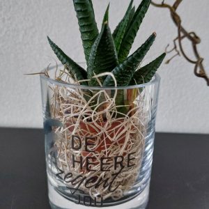 Cilinder vaas De Heere zegent jou