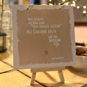 7 Lifehackkaarten + schildersezeltje