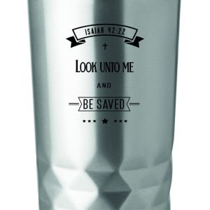 Travel mug Look unto me
