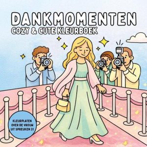 Cozy & Cute Kleurboek - Dankmomenten