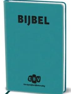 EBV24 - Luxe turquoise bijbel