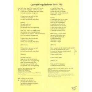 Opwekking tekstaanv 33 (699-710) geperf