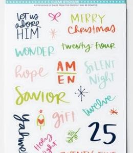 Stickers advent