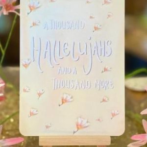 Ansichtkaart A thousand hallelujahs