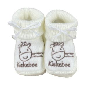 Slofjes baby 'kiekeboe'