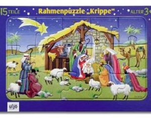 Puzzelplaat Kribbe
