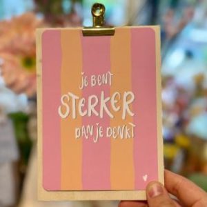 Je Bent Sterker Dan Je Denkt