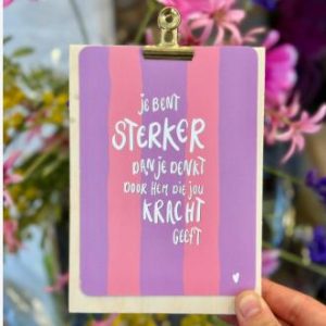 Door Hem die Jou Kracht Geeft