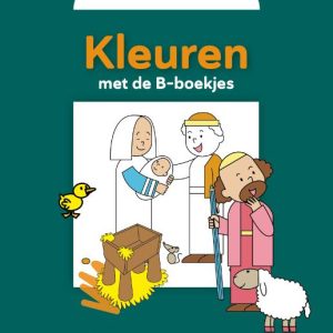 Kleurboek B-boekje kerstfeest