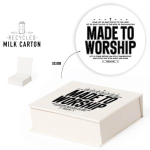 Memoblokje Made to worship