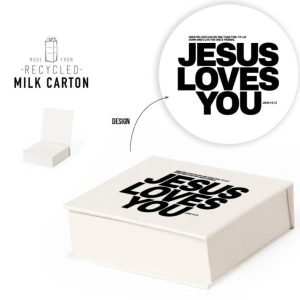 Memoblokje Jesus love yoy