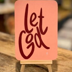 Ansichtkaart Let God