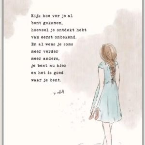 Kijk hoe ver je al bent gekomen